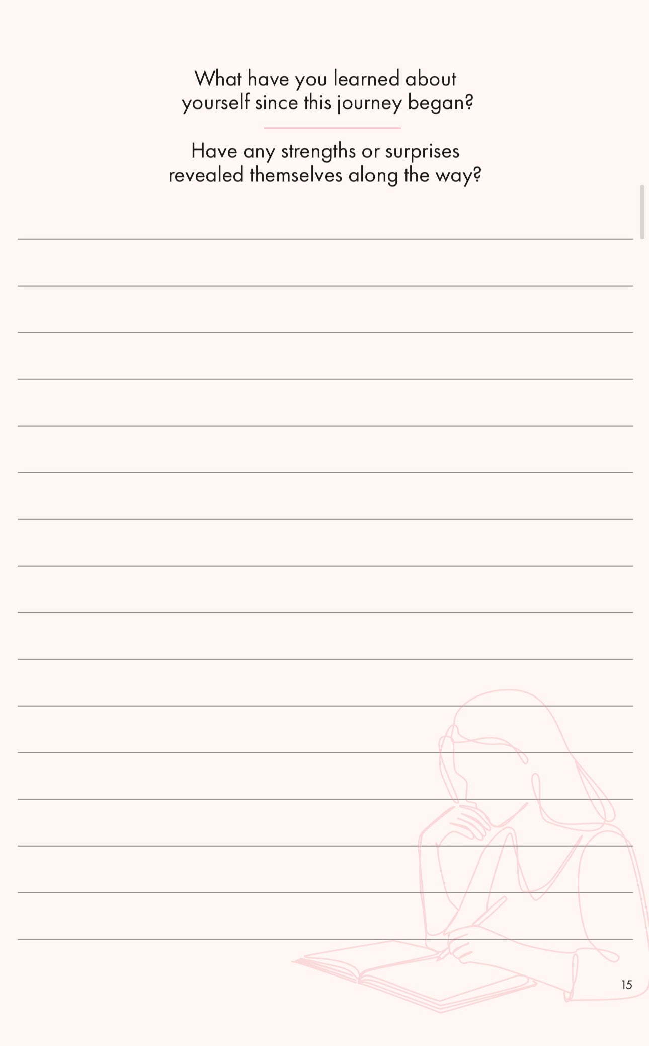 My Words of Healing - Writing Guided Journal for emotional support During Breast Cancer Treatments